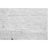 papel de parede tijolinho branco Butantã